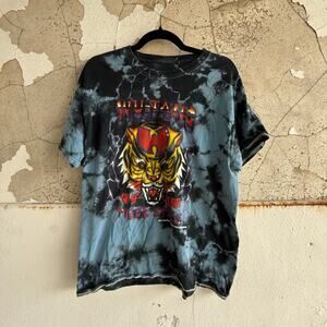 Wu Tang Clan T Shirt Mens S/M Tie Dye Graphic Tiger Style Tee Hip Hop Streetwear
